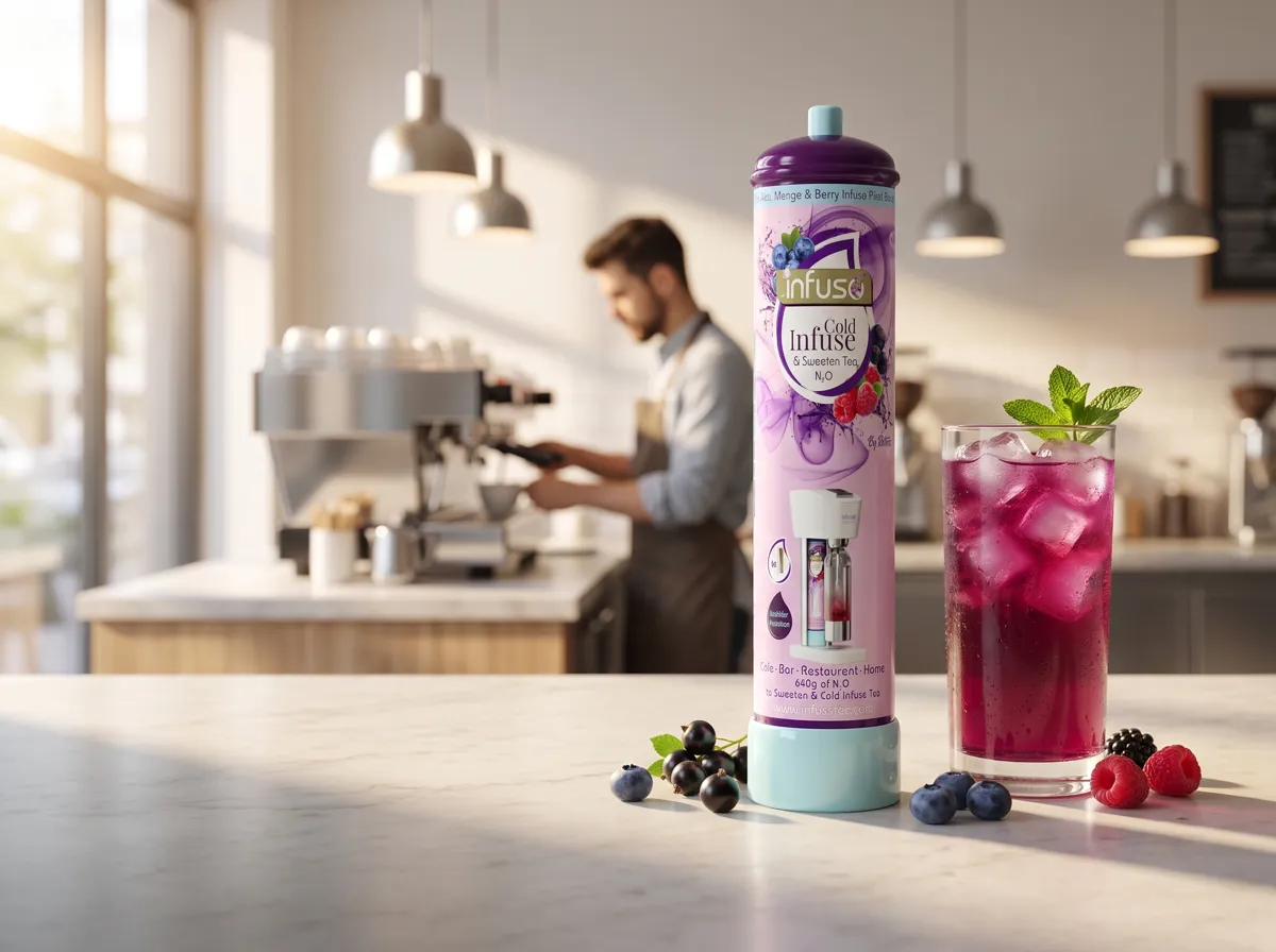 Infuso Smart Chargers 640g N2O cylinder