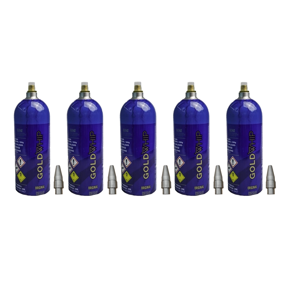 Cream Chargers by Gold Whip - Mini 200g N2O x 5