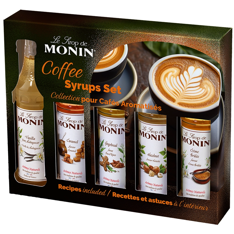 Syrup Gift Set - Monin Coffee Syrup Gift Set (5 x 50ml)