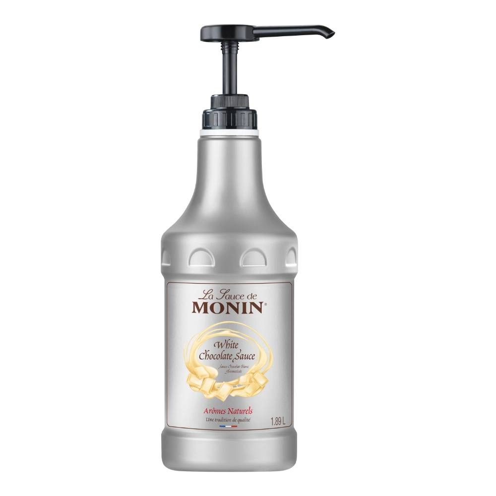 Monin Sauce - 1.89 Litre White Chocolate (Pump not included)