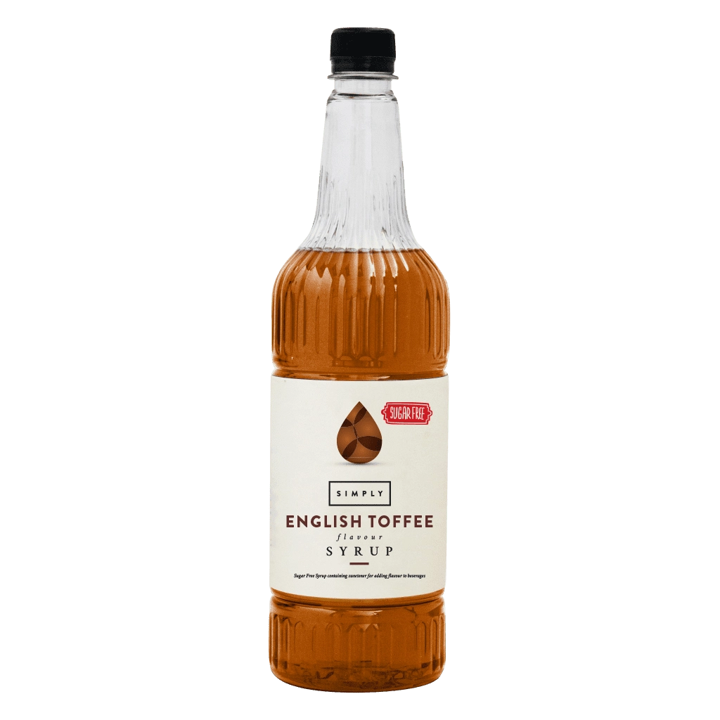 Syrup - Simply English Toffee (1 Litre) - Sugar Free