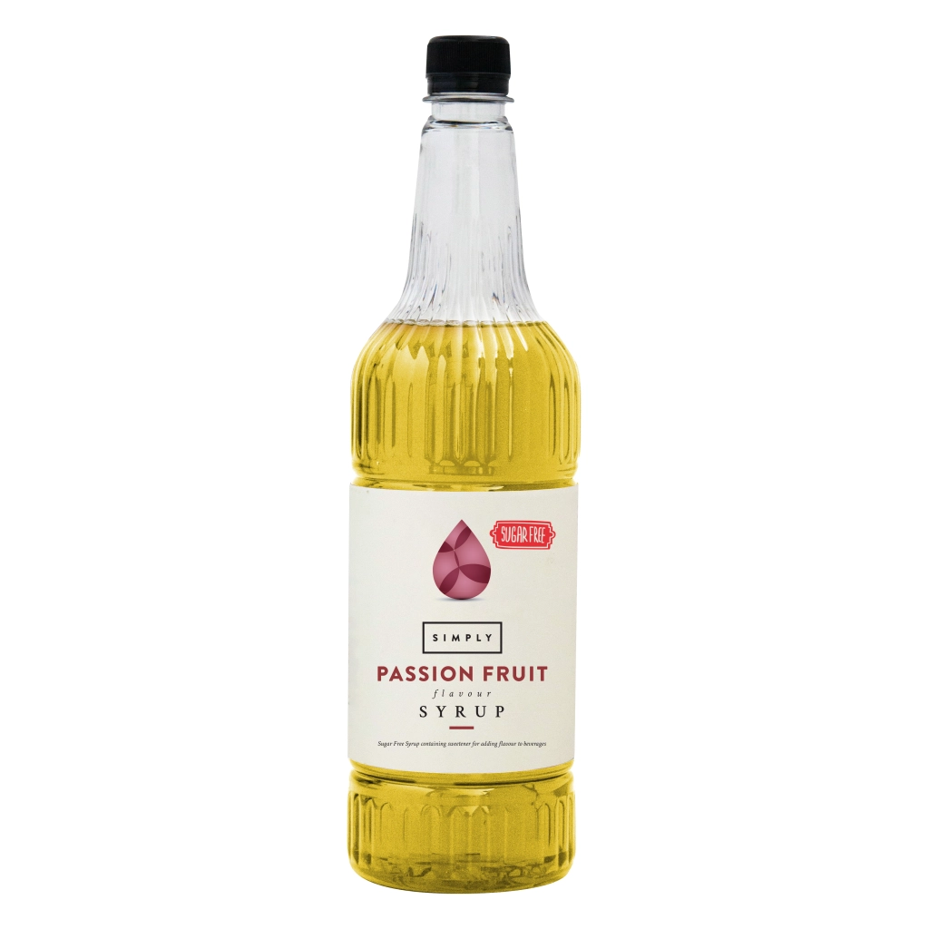 Syrup - Simply Passion Fruit (1 Litre) - Sugar Free